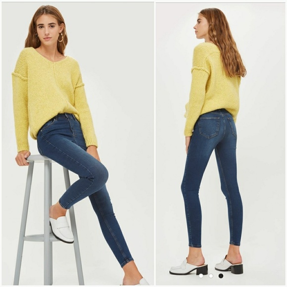 vintage indigo raw hem jamie jeans